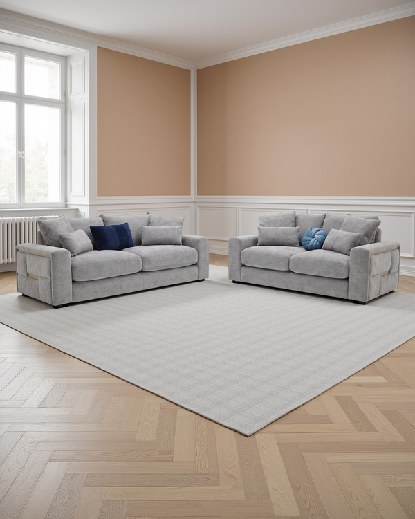 Dublin Sofa Grey 3+2 Seater