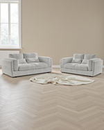 Rome Sofa Grey 3+2 Seater