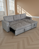 Bristol Sofabed Grey Universal Corner