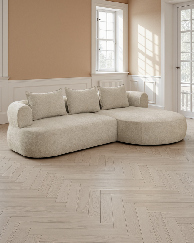 Antwerp Sofa Beige Right Hand