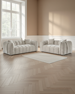 Frankfurt Sofa Beige 3+2 Seater