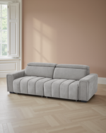 Manchester Electric Sofabed Grey 3 Seater