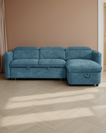 Vienna Sofabed Blue Universal Corner