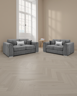 Birmingham Sofa Grey 3+2 Seater