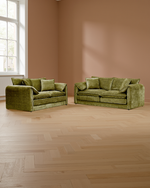 Riga Sofa Green 3+2 Seater