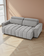 Manchester Electric Sofabed Grey 3 Seater