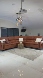 Avinon Electric Recliner Sofa Large Corner