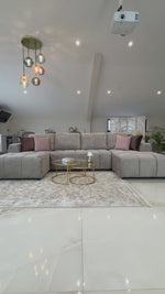 Helsinki Luxury U Shape Corner Sofabed