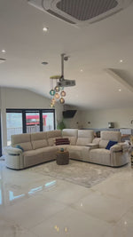 Bilbao Electric Recliner Sofa Large Corner