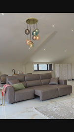 Catania Electric 3 Seater Sofa