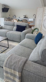 Hamburg Electric Recliner 3+2 Seater
